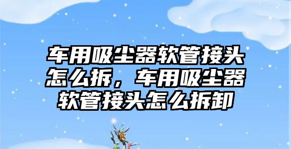 車用吸塵器軟管接頭怎么拆，車用吸塵器軟管接頭怎么拆卸